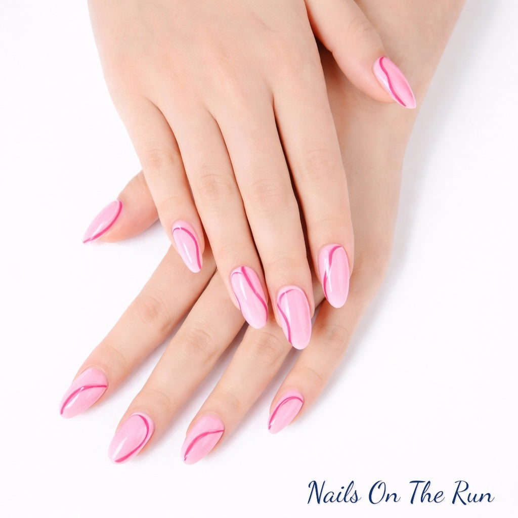 Semi Cured Gel Nail Wraps 503 | Salon Finish Nail Wraps UK