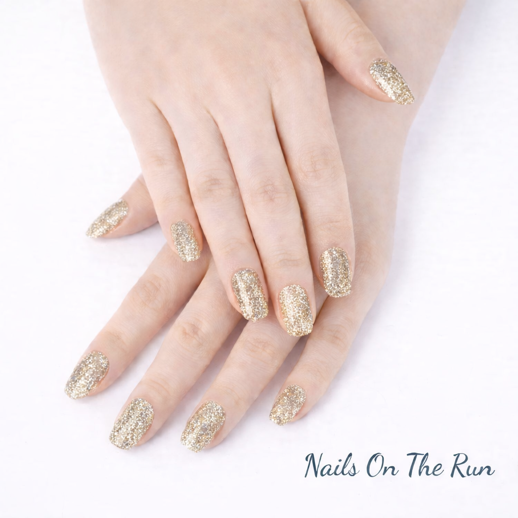 Semi Cured Gel Nail Wraps 026 | Salon Finish Nail Wraps UK
