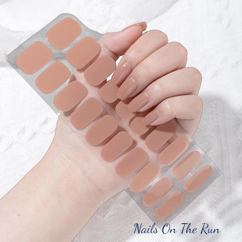 Gel Nail Wraps G046 | No Cure Gel Polish Nail Wraps UK