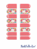 Nail Polish Toe Wraps T25 - Lighter Pink than shown