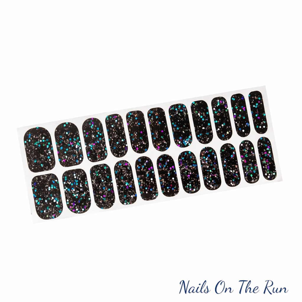 Nail Polish Wraps JK001 | Easy Apply Nail Stickers UK - £2.25