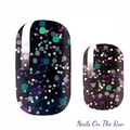 Nail Polish Wraps JK001 | Easy Apply Nail Stickers UK - £2.25