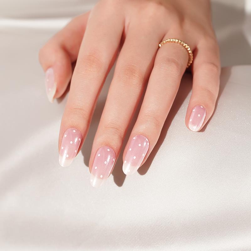 Semi Cured Gel Wraps 670 | Salon Finish Nail Wraps UK - TRANSULCENT