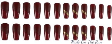 #nailsontherun #nail #nailwraps #pressonnails #falsenails