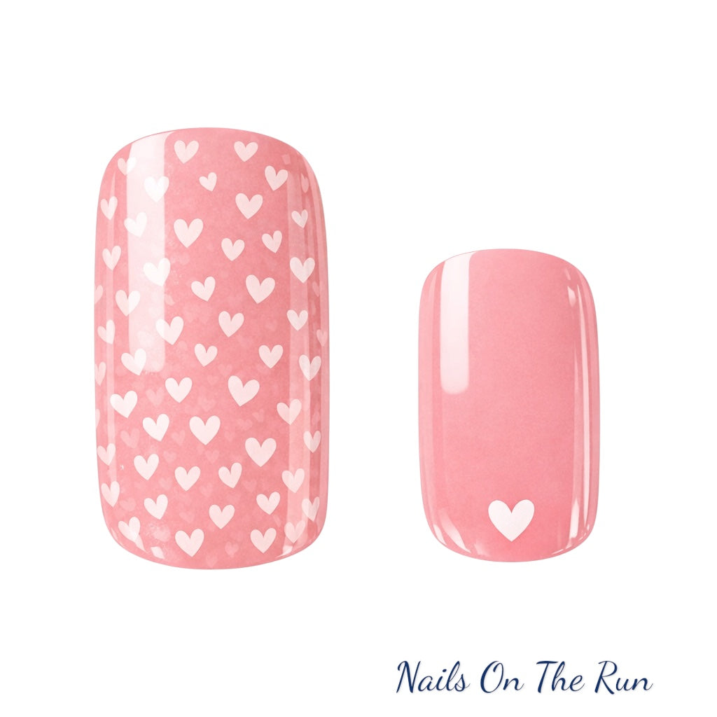Semi Cured Gel Nail Wraps 465 | Salon Finish Nail Wraps UK