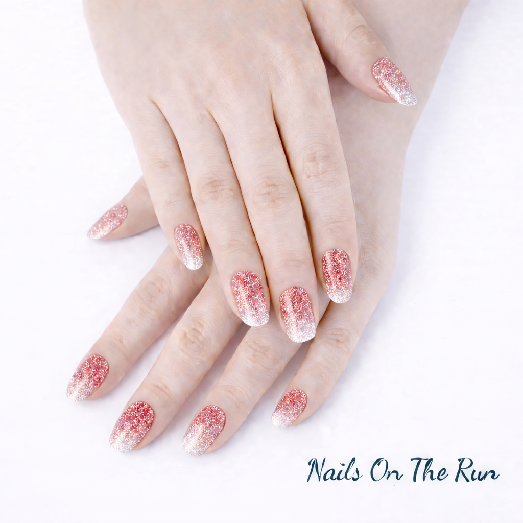 Semi Cured Gel Nail Wraps 149 | Salon Finish Nail Wraps UK