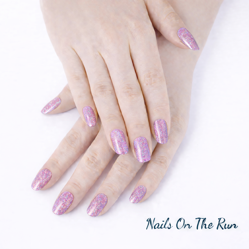 Semi Cured Gel Nail Wraps 127 | Salon Finish Nail Wraps UK