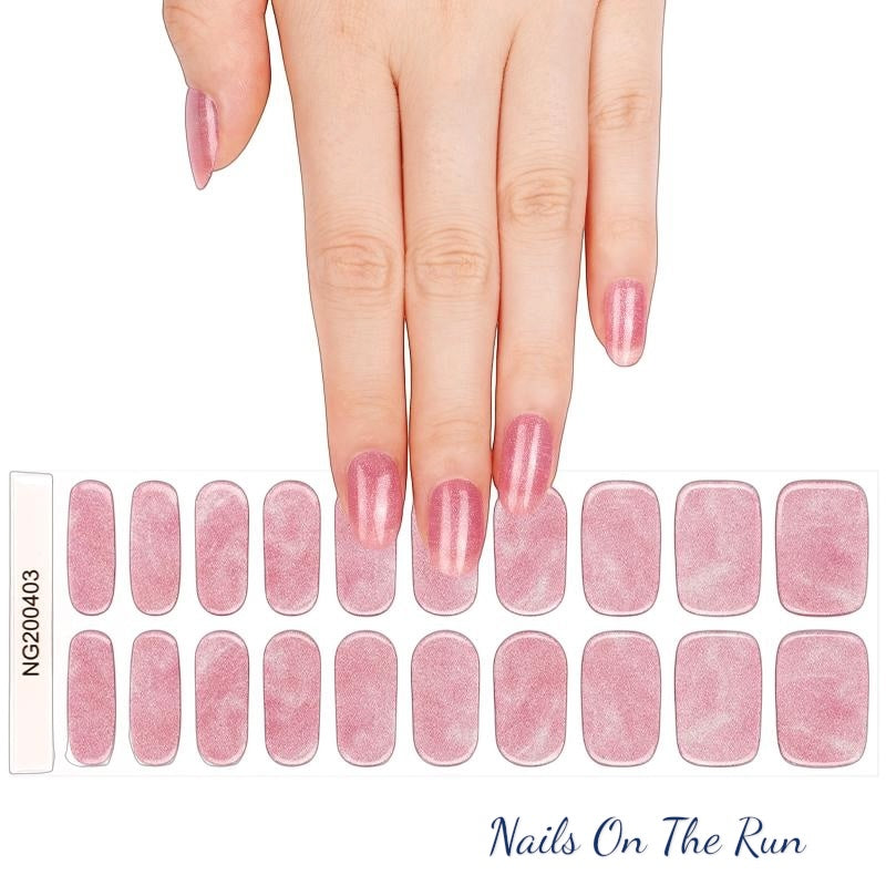 Semi Cured Gel Nail Wraps 403 | Salon Finish Nail Wraps UK