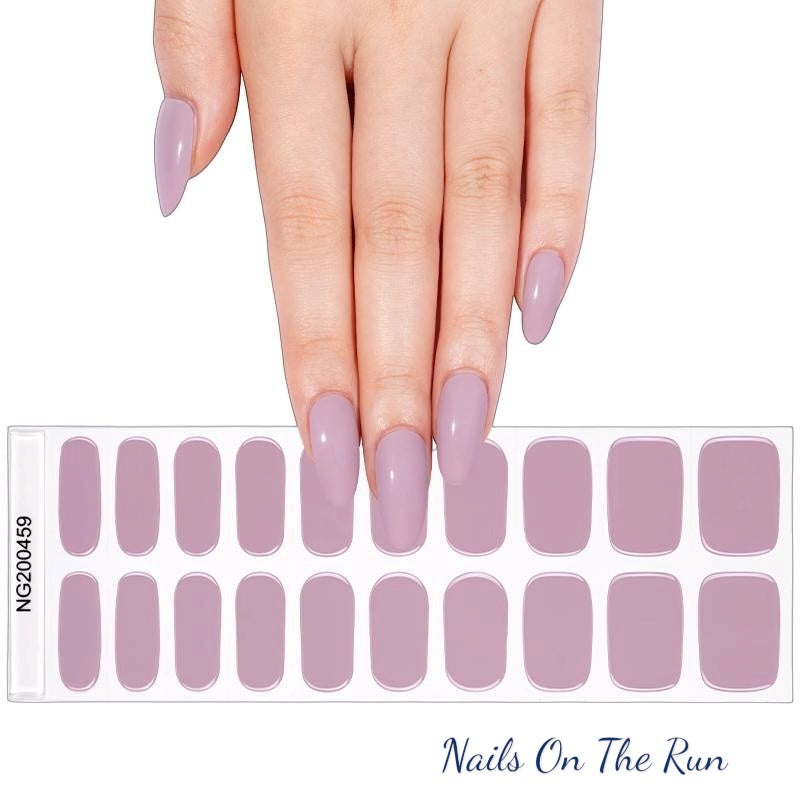 Semi Cured Gel Nail Wraps 459 | Salon Finish Nail Wraps UK