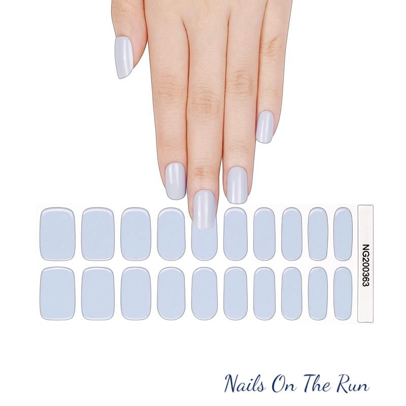 Semi Cured Gel Nail Wraps 363 | Salon Finish Nail Wraps UK