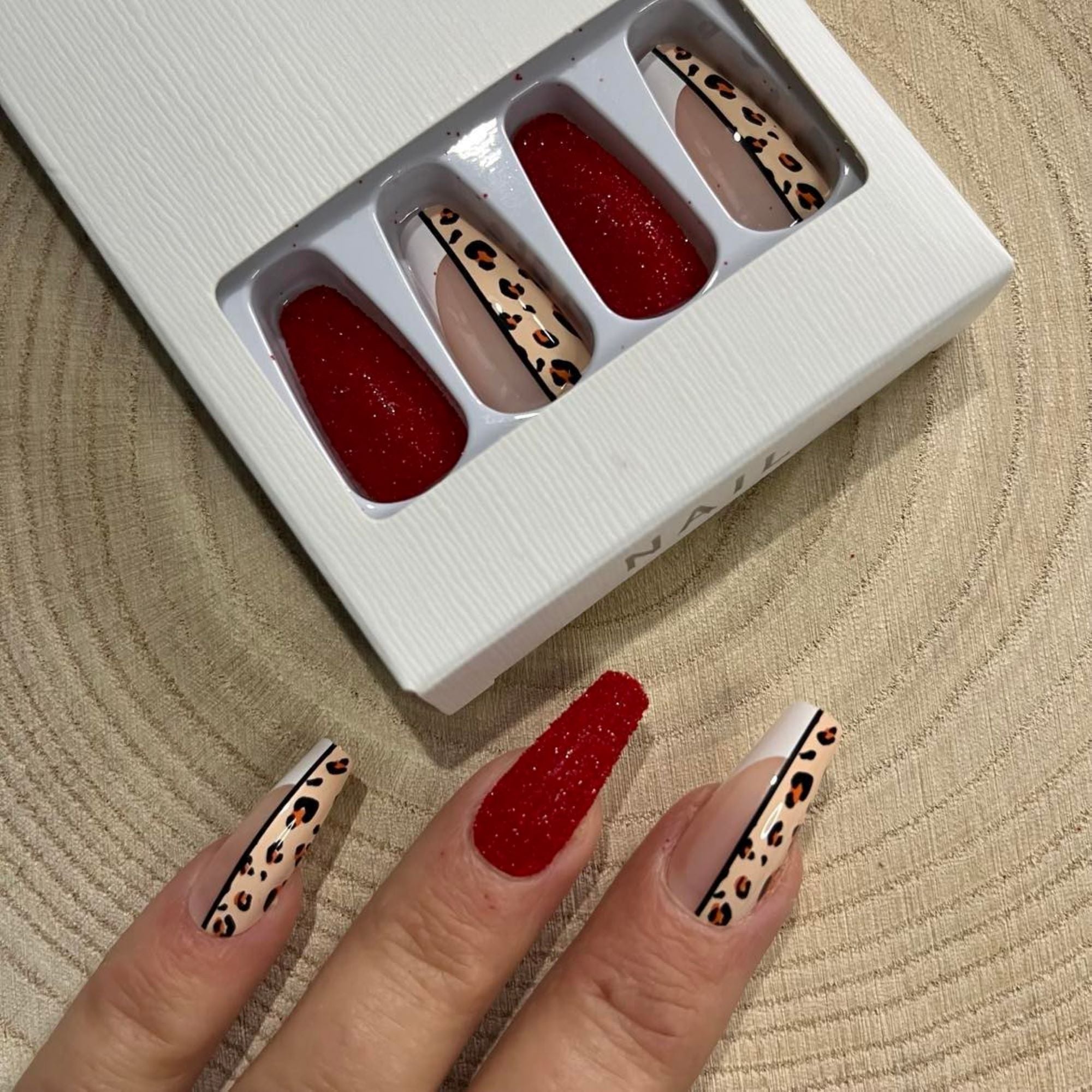 Animal Print Nail Art with shimmer You'll love this easy nail art idea by  @the_naiil_pallate if you're an animal print lover. It's SO easy… |  Instagram