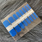 Royal Blue Glitter Toe Wraps